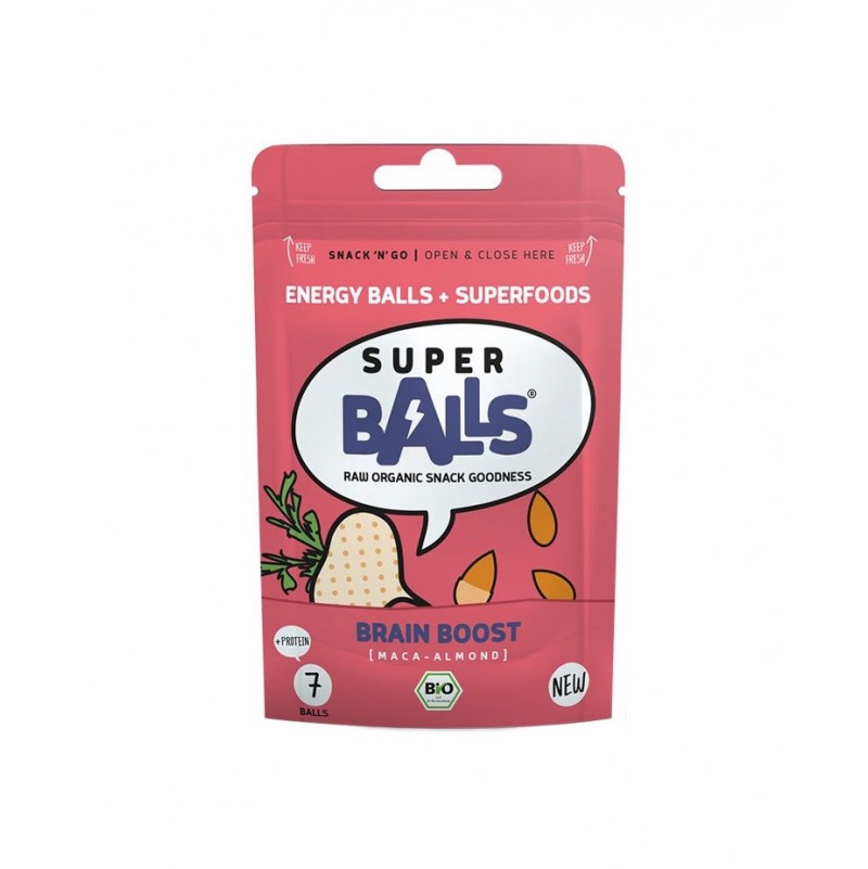 Bolitas energéticas de Maca y Almendras 48g - Super Balls