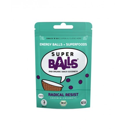Bolitas energéticas de Aronia y Coco 48g - Super Balls