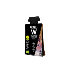 WIN IT - Gel energético Cacao 120g (3x40g). Pack de 3 geles.